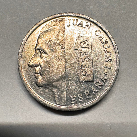 2001 Spain 1 Peseta - Beautiful Coin - #A-030