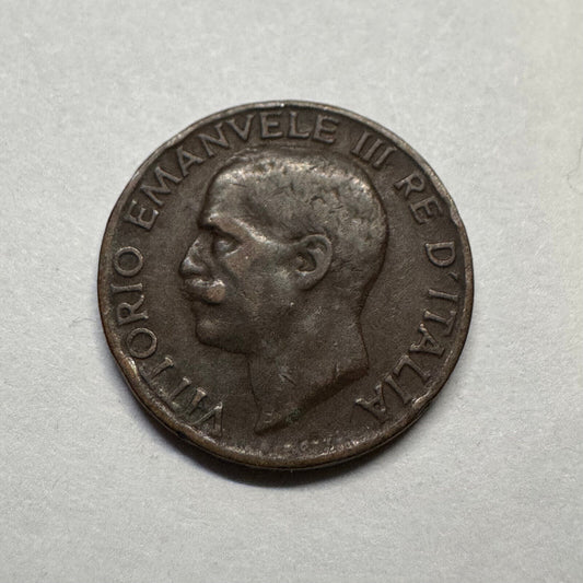 1928 Italy 5 Centesimi - Beautiful Coin - #B-003