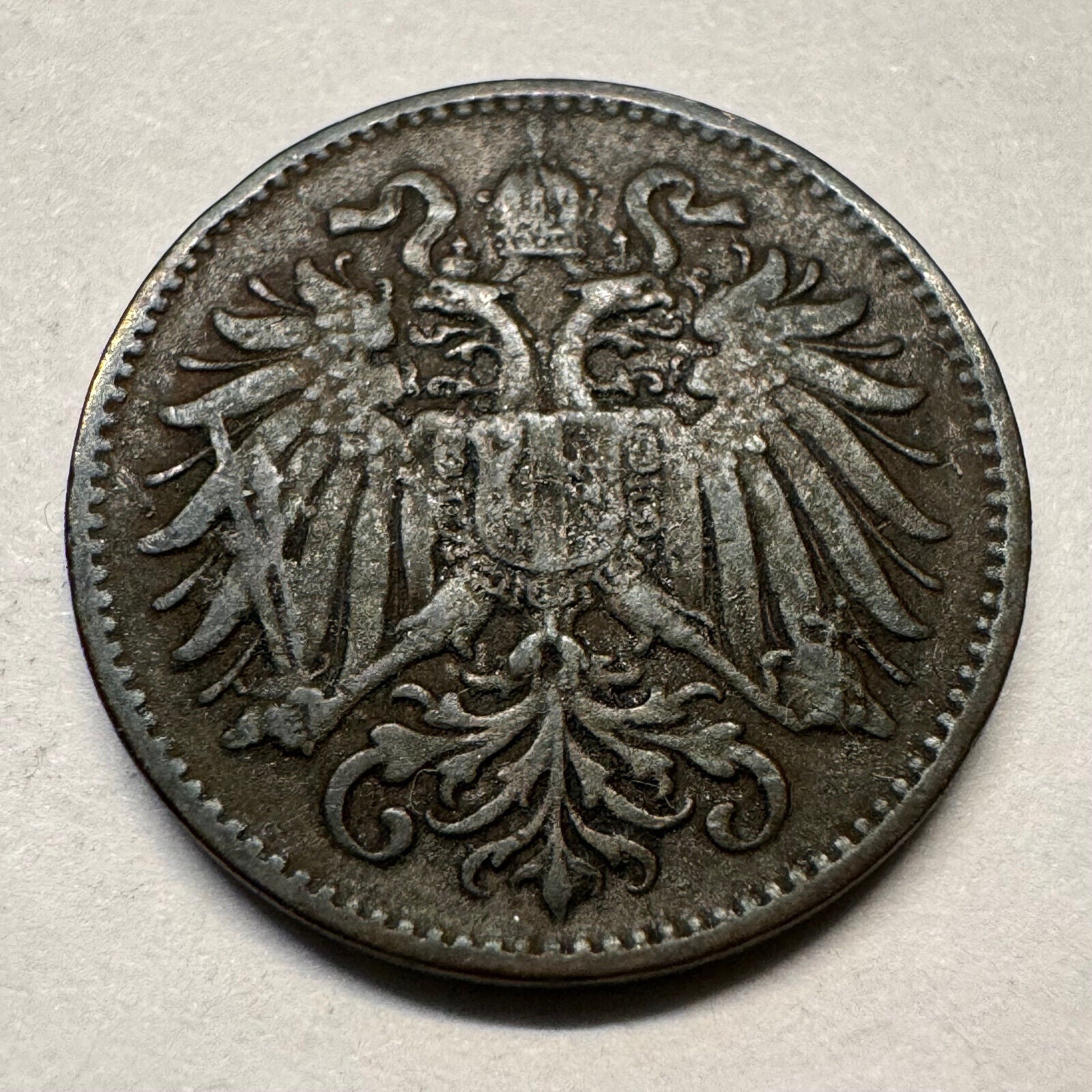 1893 Austria 2 Heller - Beautiful Coin - #A-060