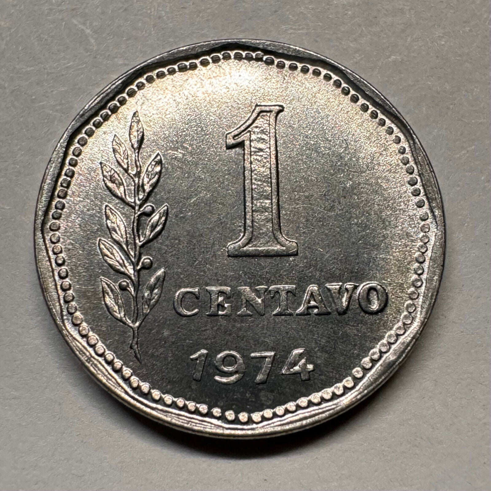 1974 Argentina 1 Centavo - Beautiful Coin - #A-017