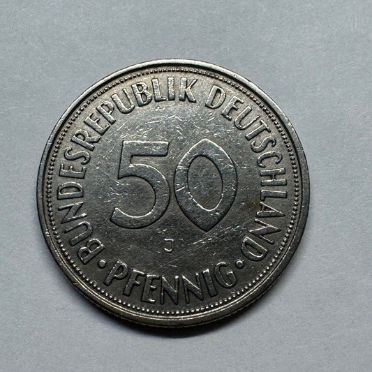 1950 Germany 50 Pfennig - Beautiful Coin - #B-022