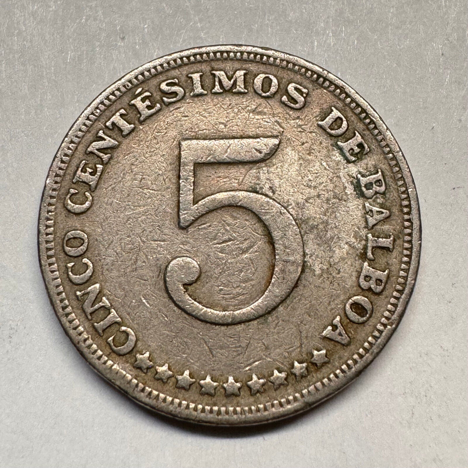 1973 Panama 5 Centesimos - Beautiful Coin - #A-016