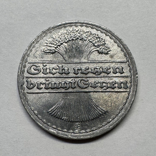 1920 Germany 50 Pfennig - Beautiful Coin - #B-020