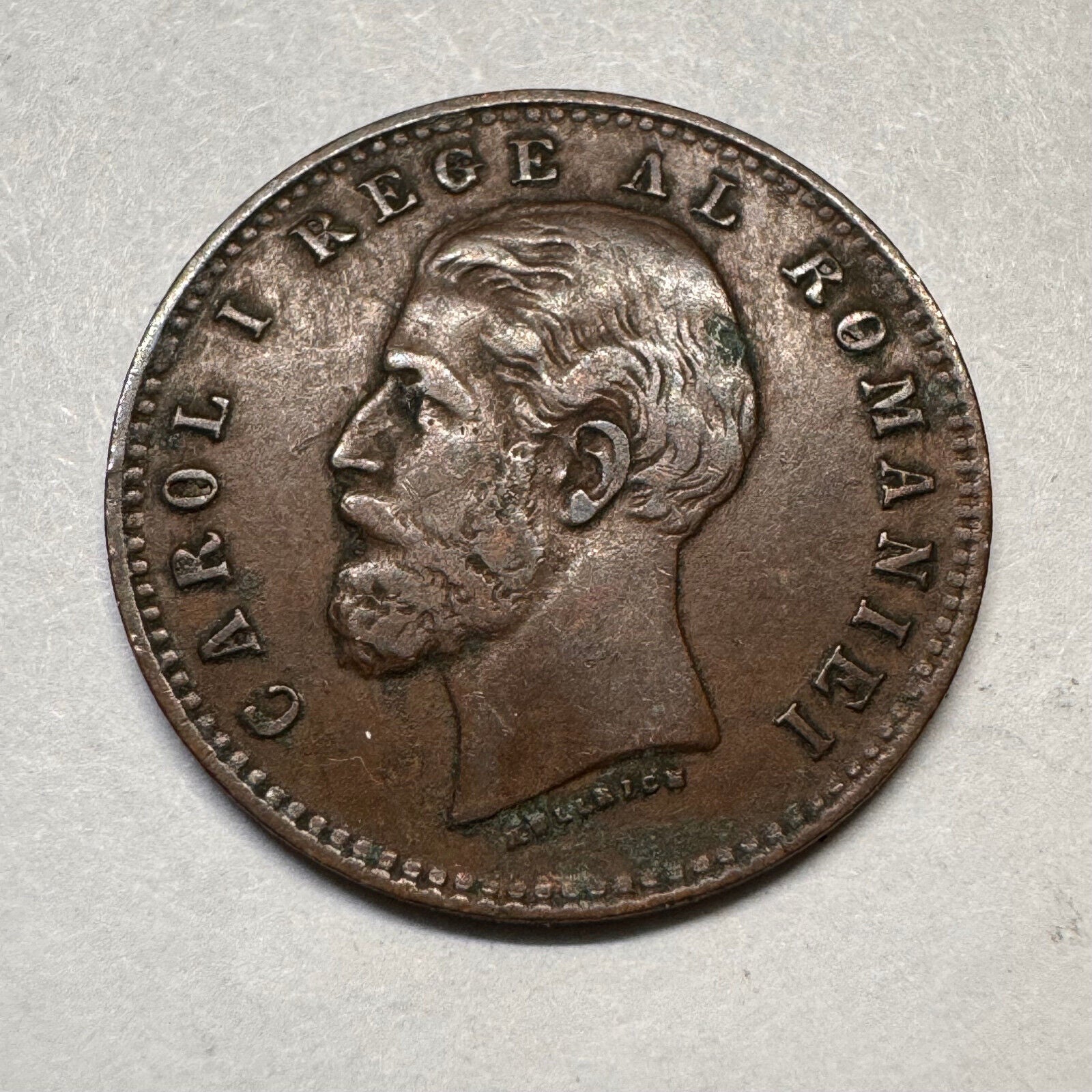 1900 Romania 2 Bani - Rare Condition - Beautiful Coin - #A-013