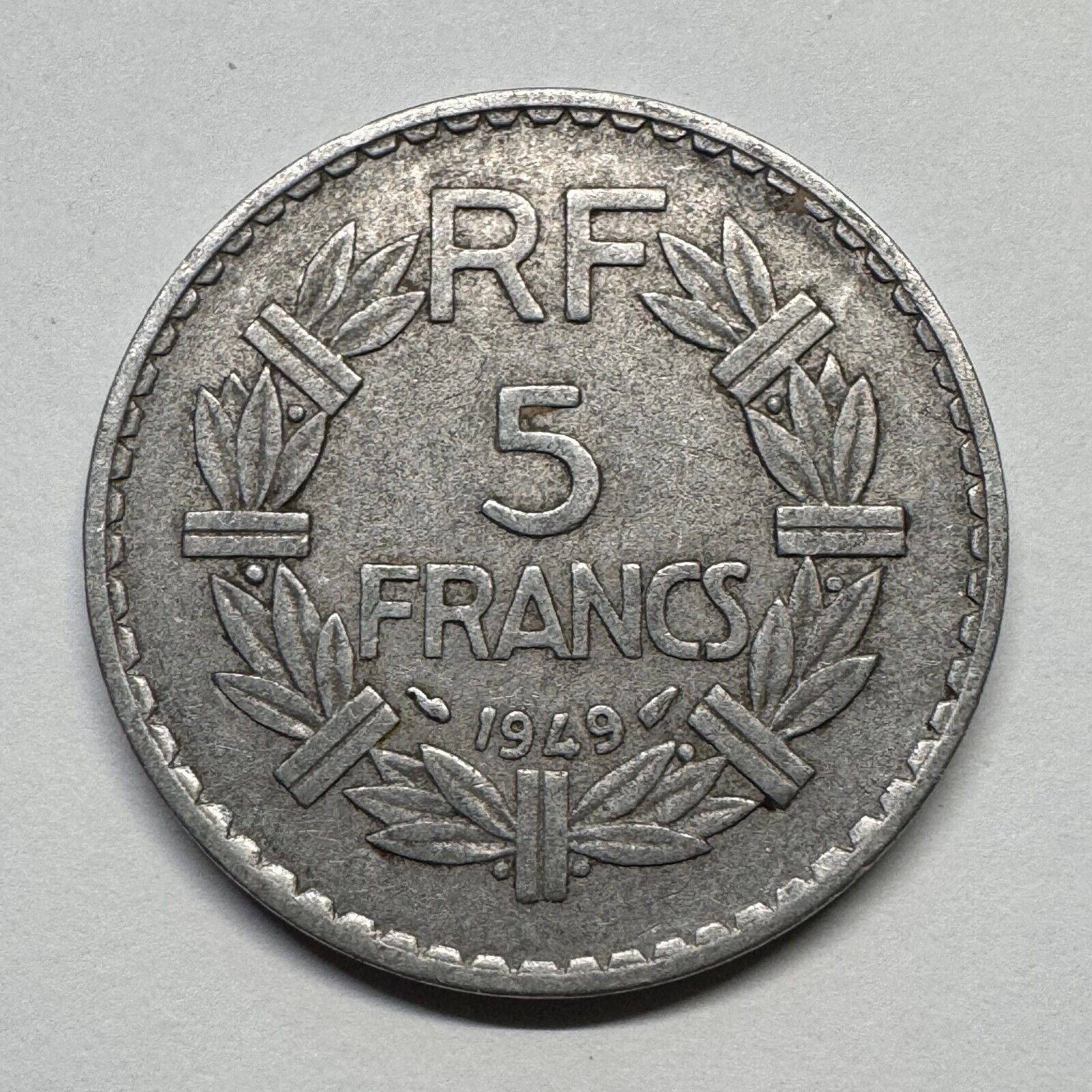 1949 France 5 Francs - Beautiful Coin - #B-039
