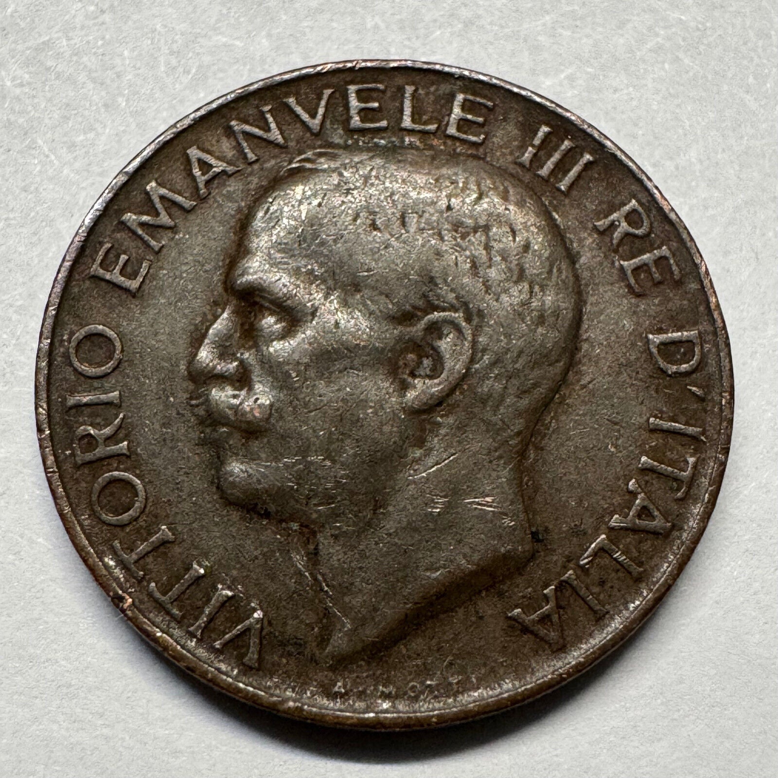 1922 Italy 5 Centesimi - Beautiful Coin - #A-068