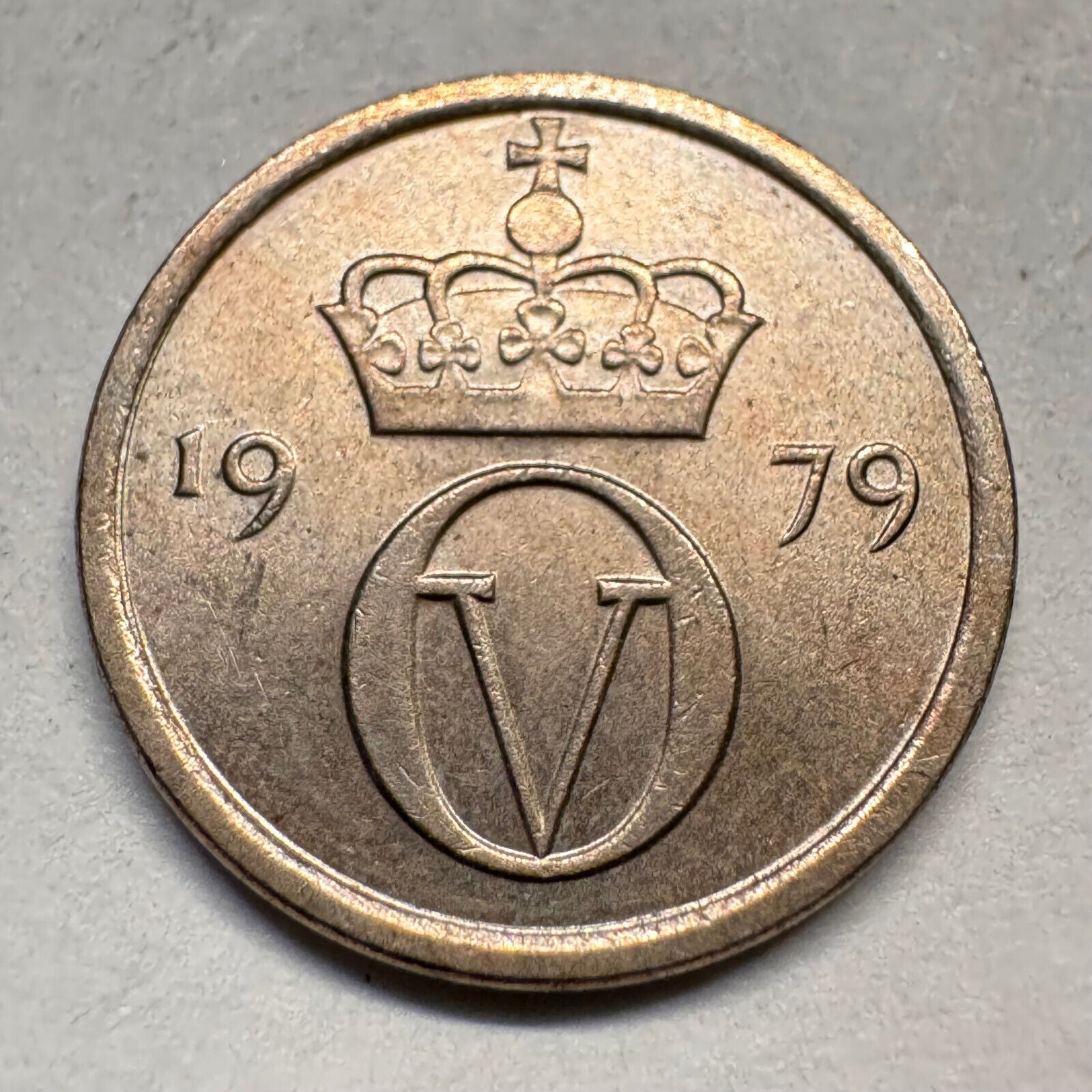 1979 Norway 10 Ore - Beautiful Coin - #A-033