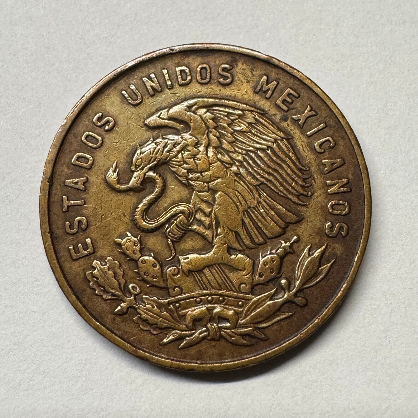 1968 Mexico 5 Centavos - Beautiful Coin - Lot #B-045
