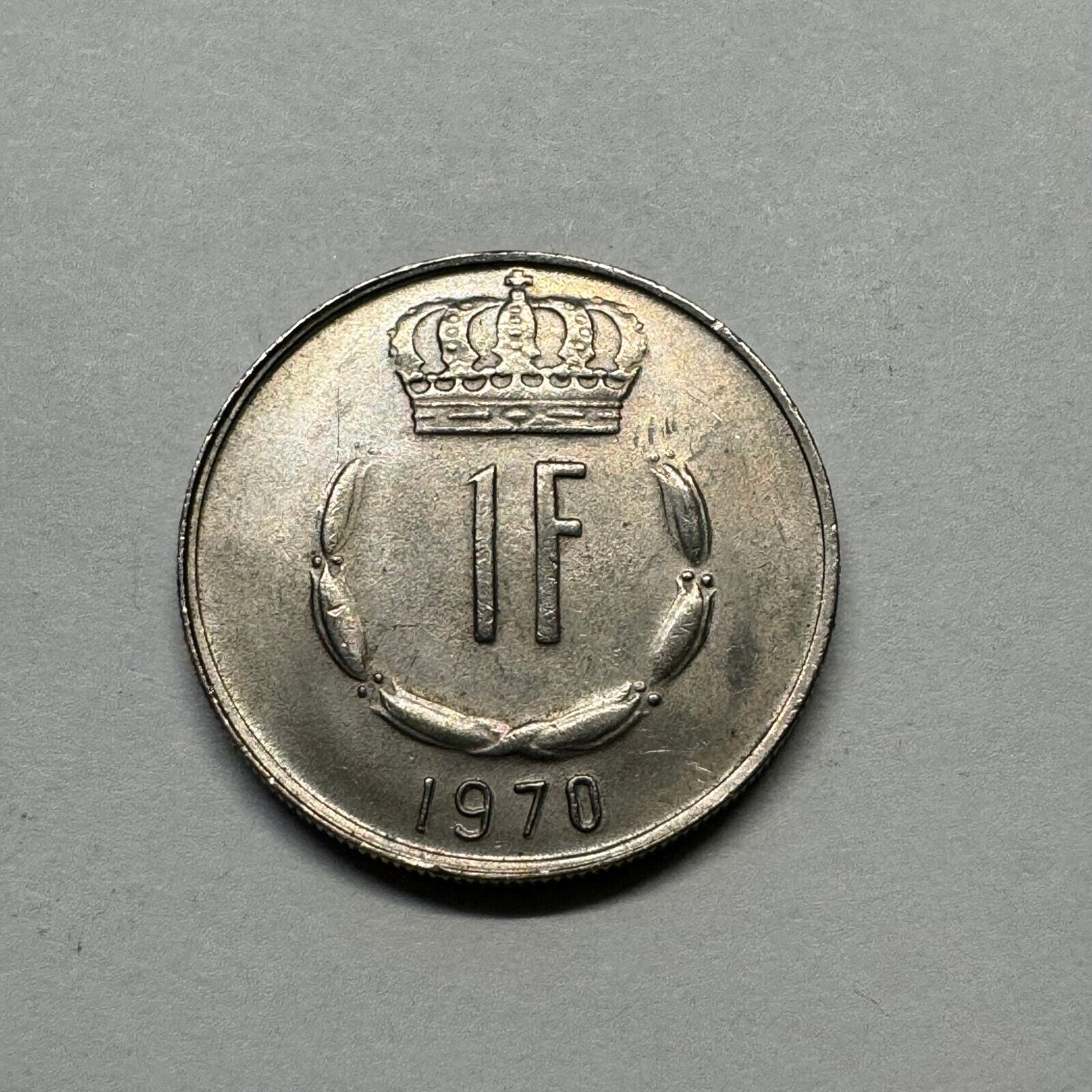 Luxembourg  1970 1 Franc - Beautiful Coin - #A-005
