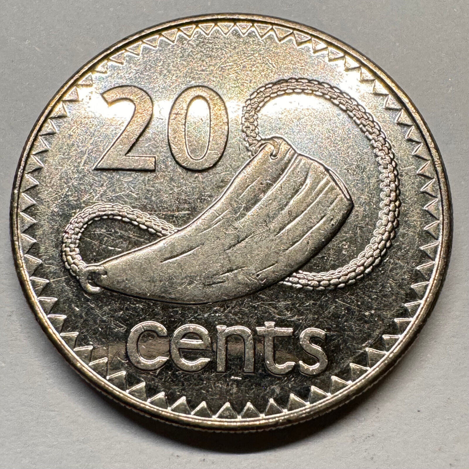 1998 Fiji 20 Cents - Beautiful Coin - #A-020