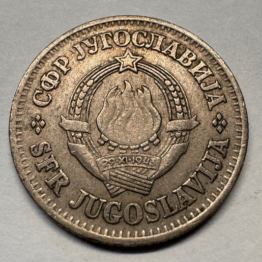 1968 Yugoslavia 1 Dinar - Beautiful Coin - #A-047