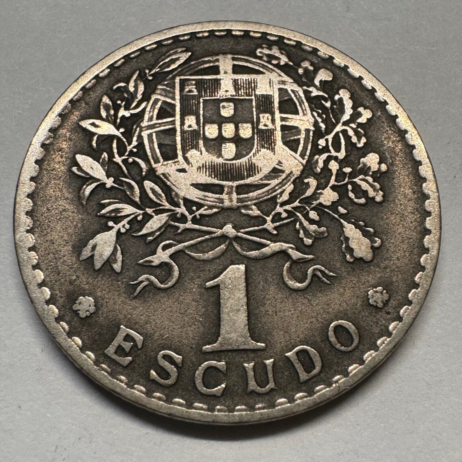1949 Portugal 1 Escudo - Beautiful Coin - #A-060