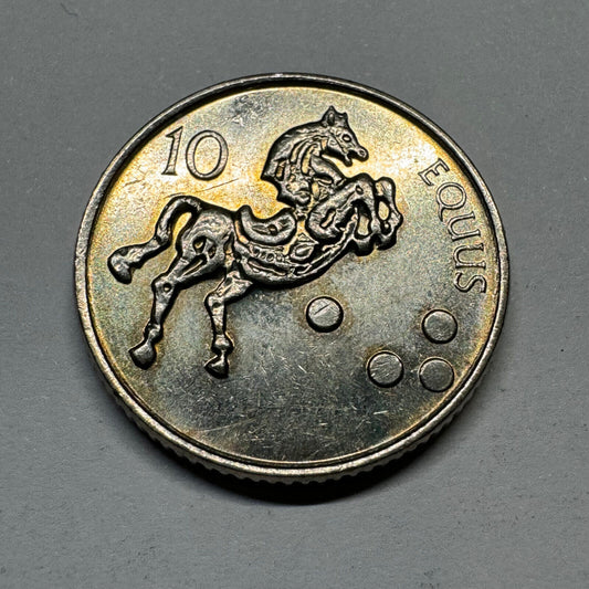 2004 Slovenia 10 Tolarjev - Beautiful Coin - #A-011