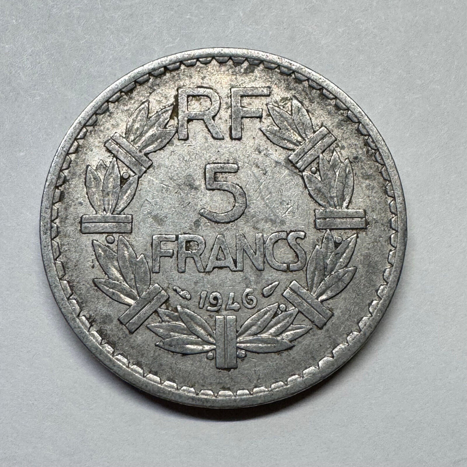 1946 France 5 Francs - Beautiful Coin - #B-002