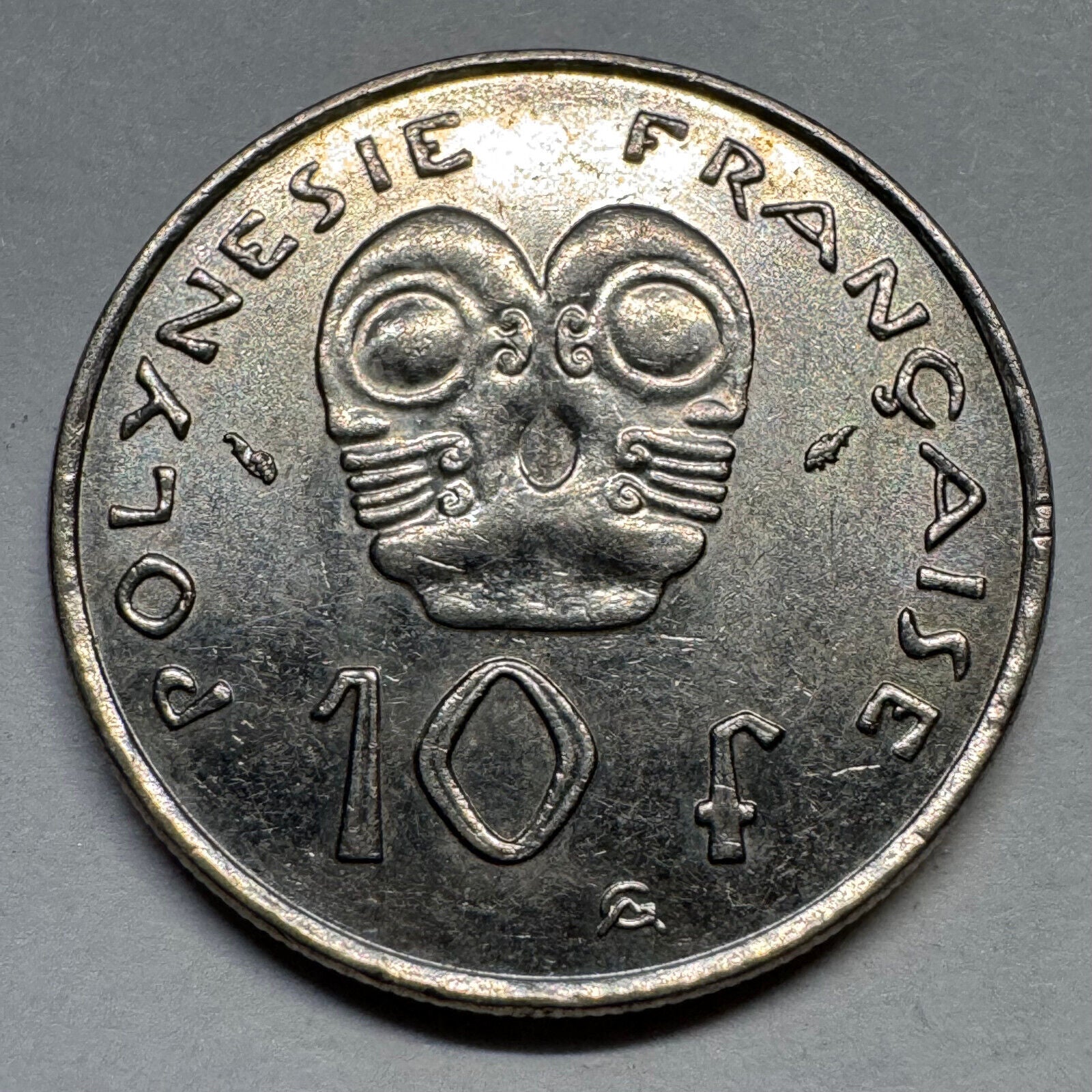 1991 French Polynesia 10 Francs - Beautiful Coin - #A-075