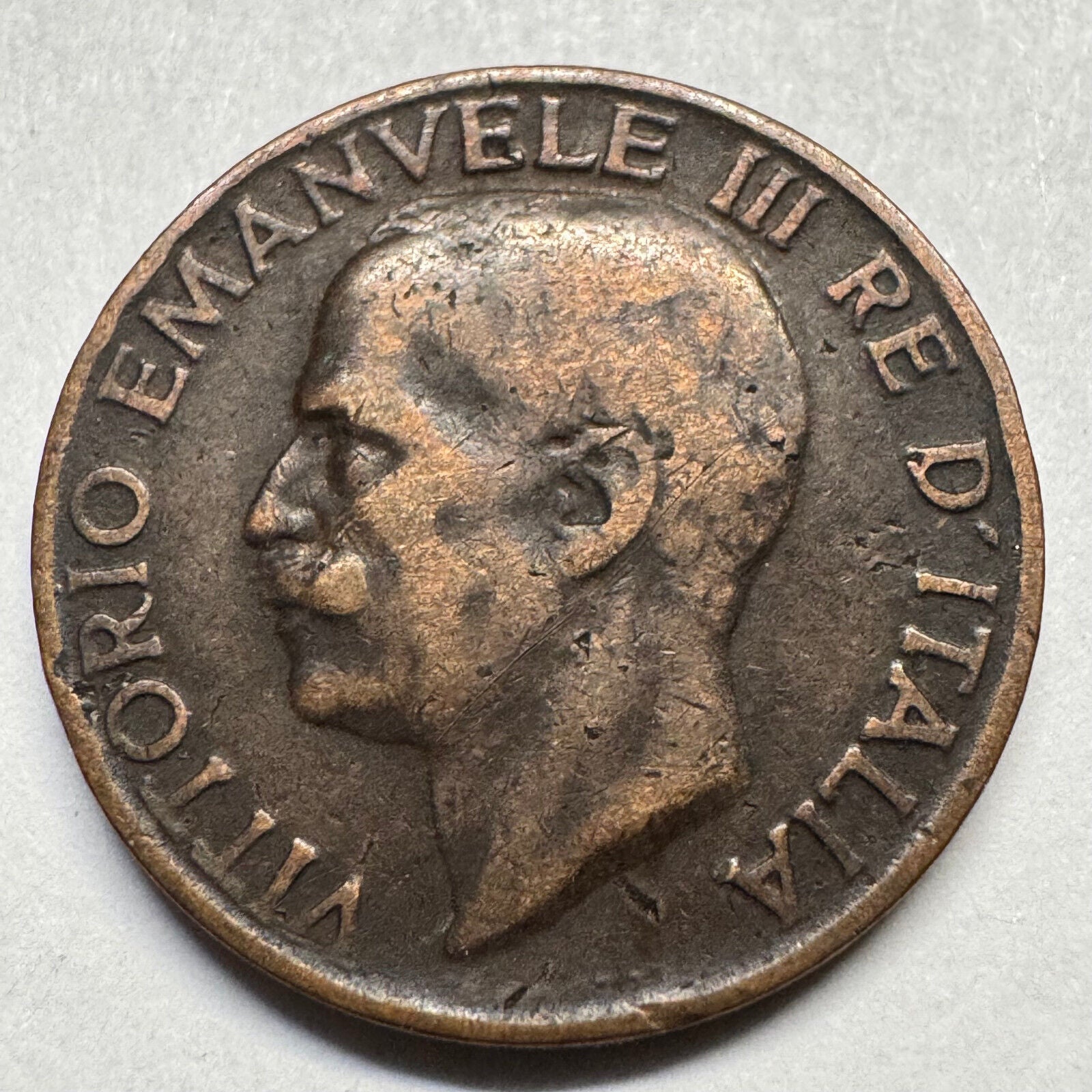 1929 Italy 5 Centesimi - Beautiful Coin - #A-083