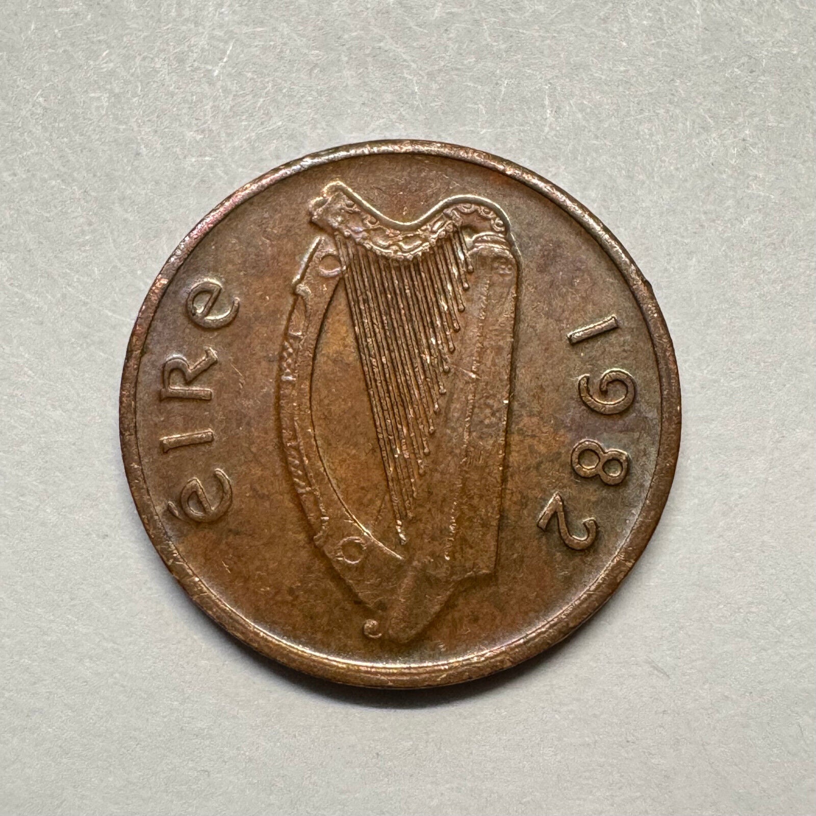 1982 Ireland 1/2 Pence - Beautiful Coin - #B-005