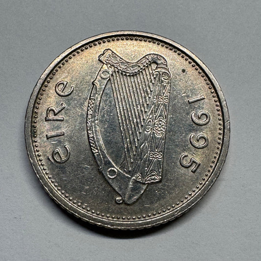 1995 Ireland 10 Pence - Beautiful Coin - #B-039