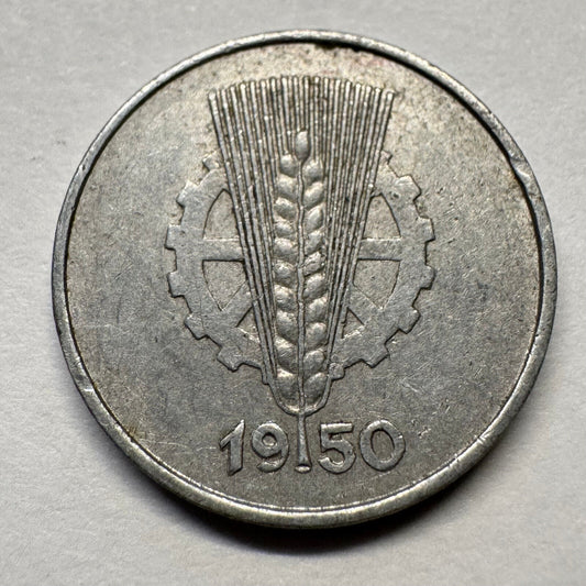 1950 Germany 1 Pfennig - Beautiful Coin - #A-095