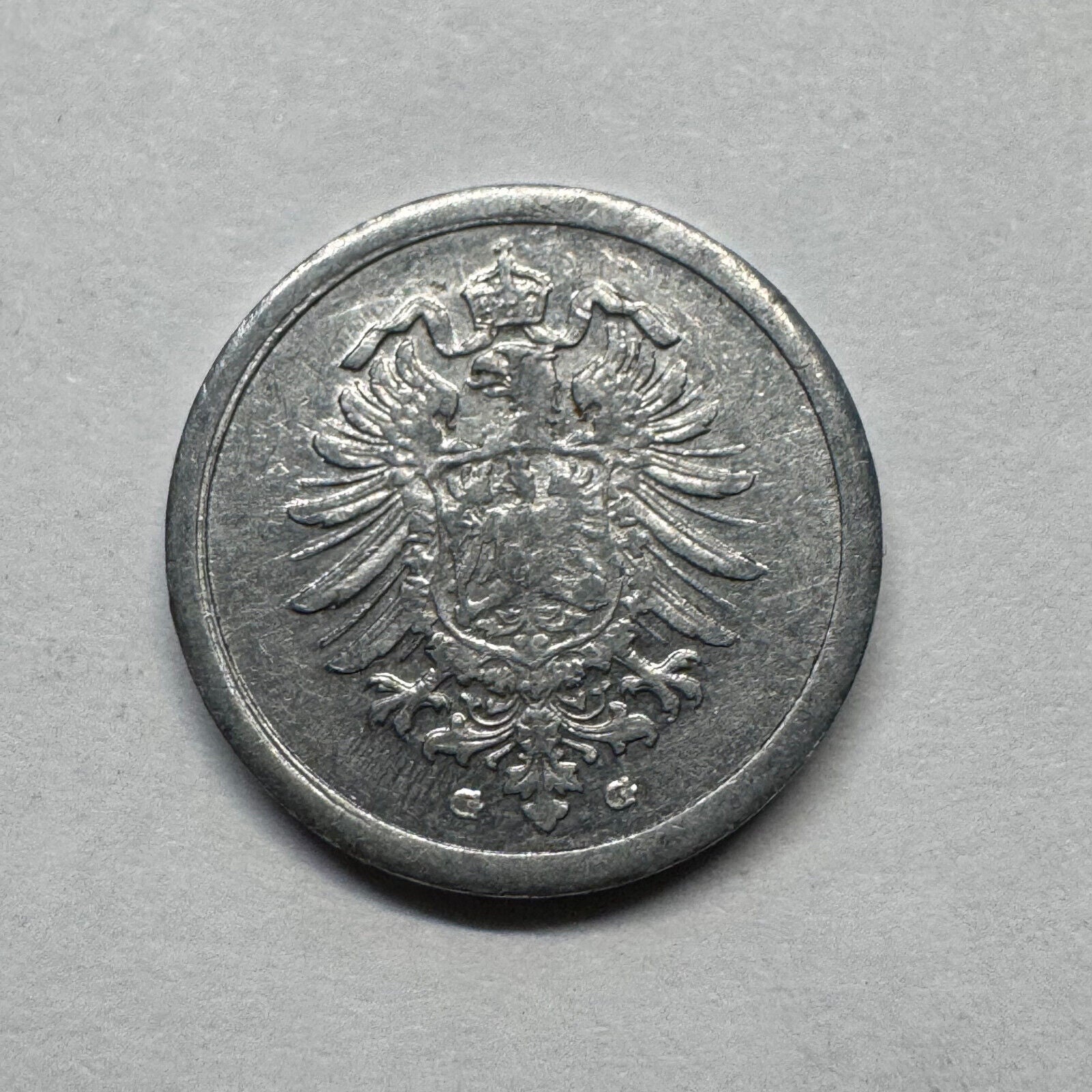 1917 Germany 1 Pfennig - Beautiful Coin - #B-006