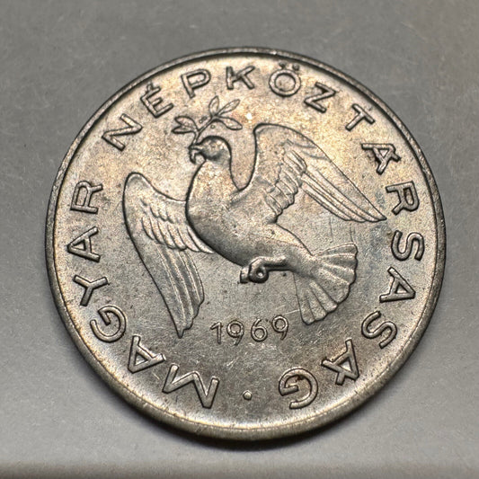 1969 Hungary 10 Filler - Beautiful Coin - #A-046