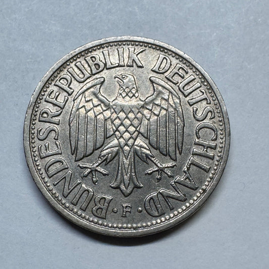 1959 Germany 1 Mark - Beautiful Coin - #B-002