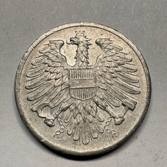 1954 Austria 2 Groschen- Beautiful Coin - #A-022