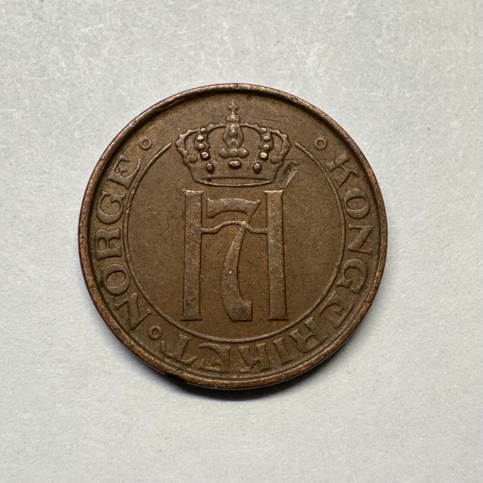 1935 Norway 1 Ore - Beautiful Coin - #B-035
