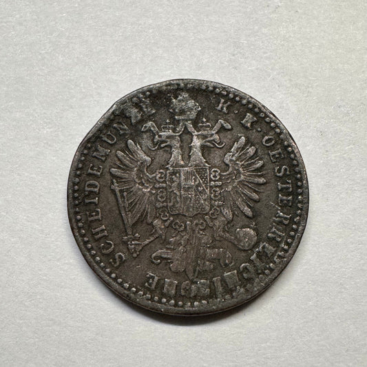 1864 Austria 1 Kreuzer - Beautiful Coin - #B-013