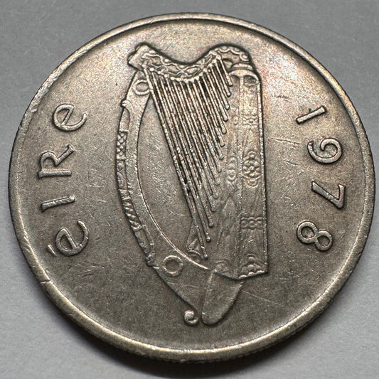 1978 Ireland 5 Pence - Beautiful Coin - #A-067