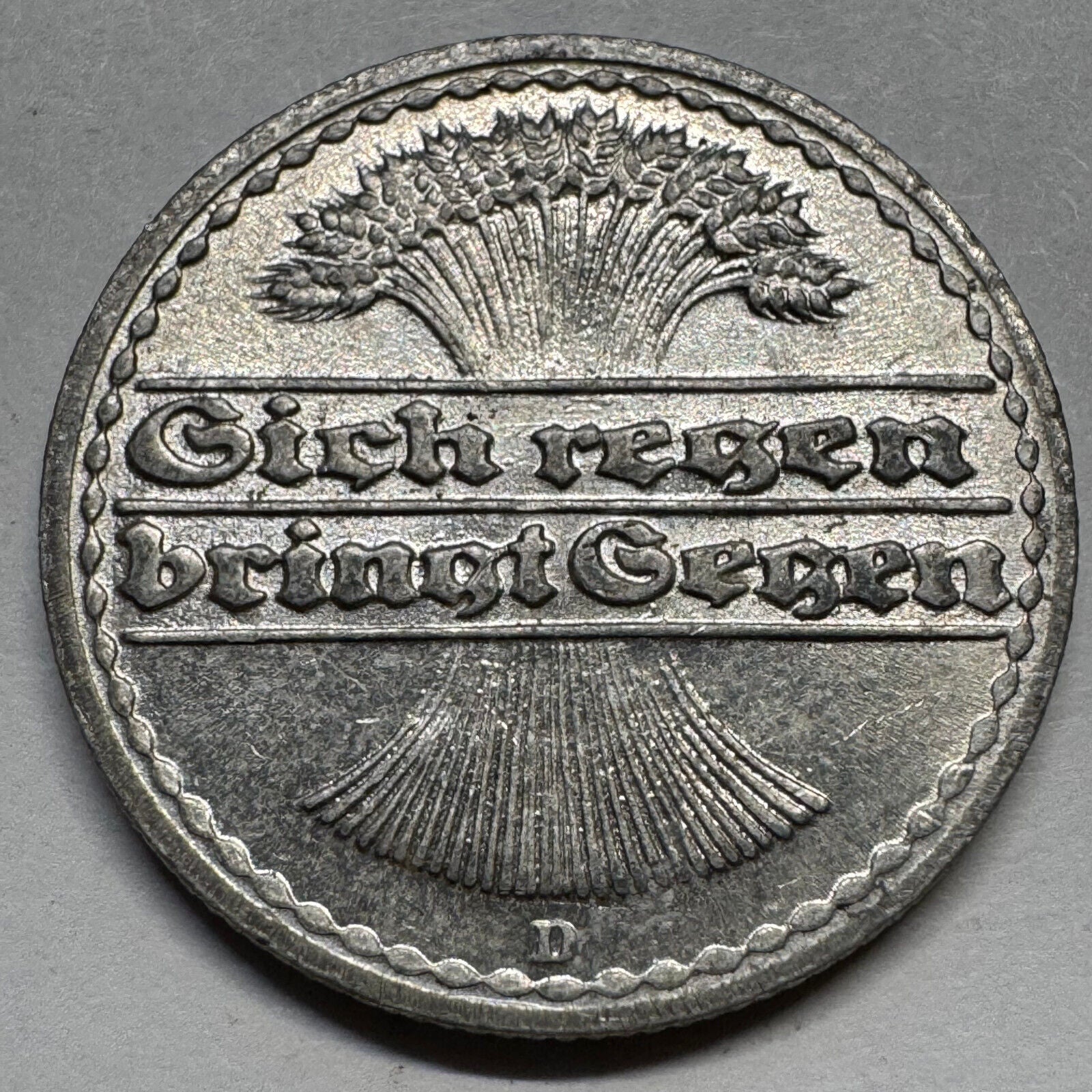 1921 Germany 50 Pfennig - Beautiful Coin - #A-085