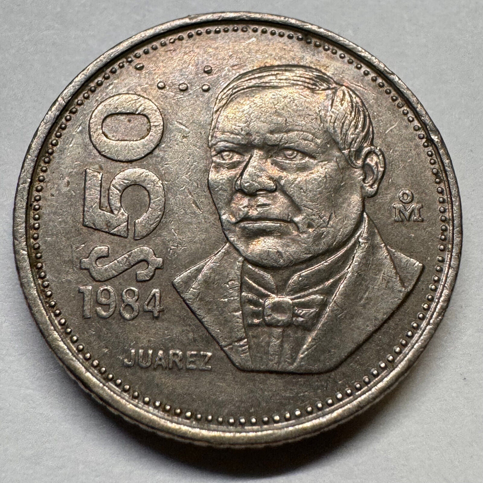 1984 Mexico 50 Pesos - Beautiful Coin - #A-055
