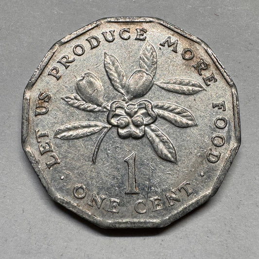 1977 Jamaica 1 Cent - FOA - Beautiful Coin - #A-015