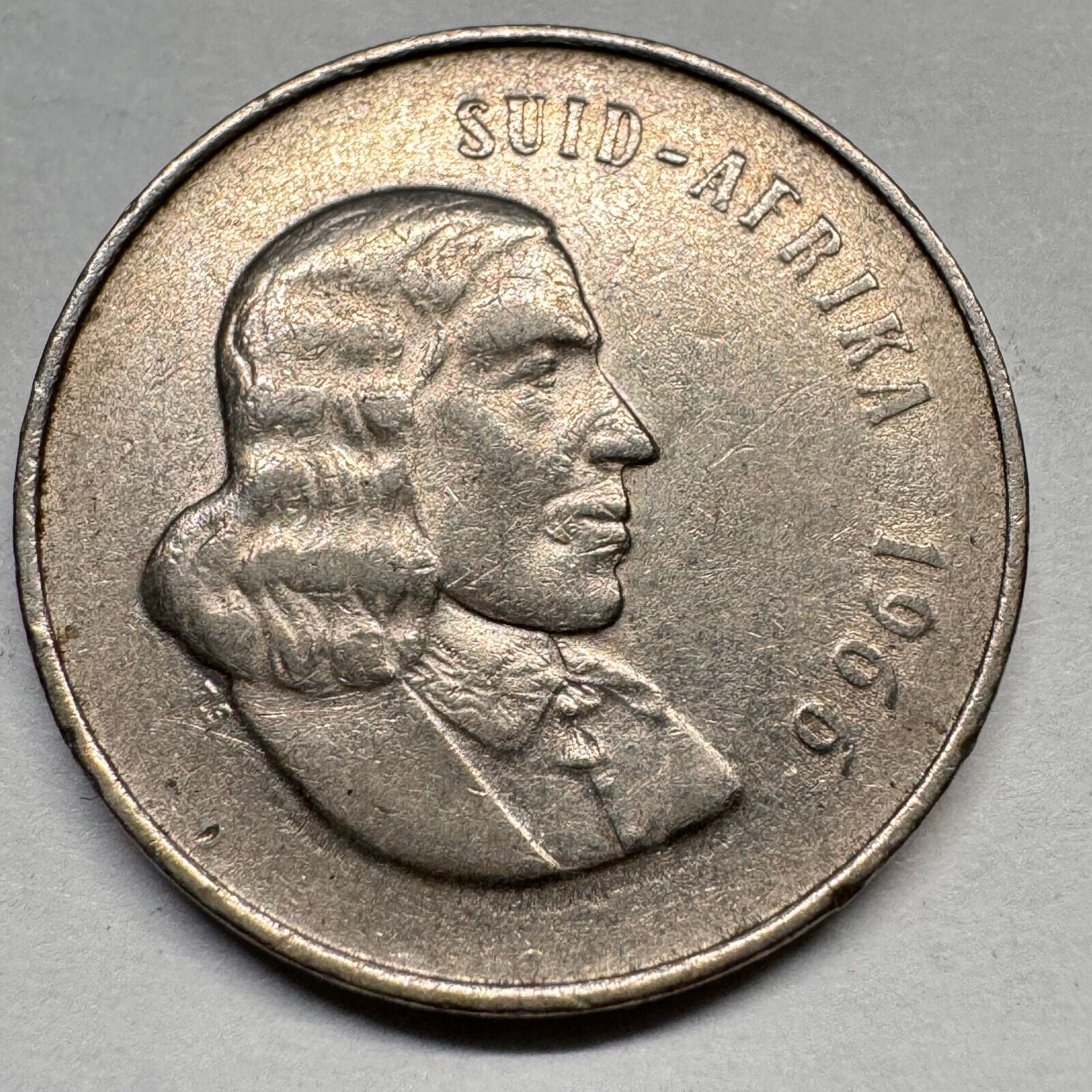 1966 South Africa 20 Cents - Beautiful Coin - #A-034