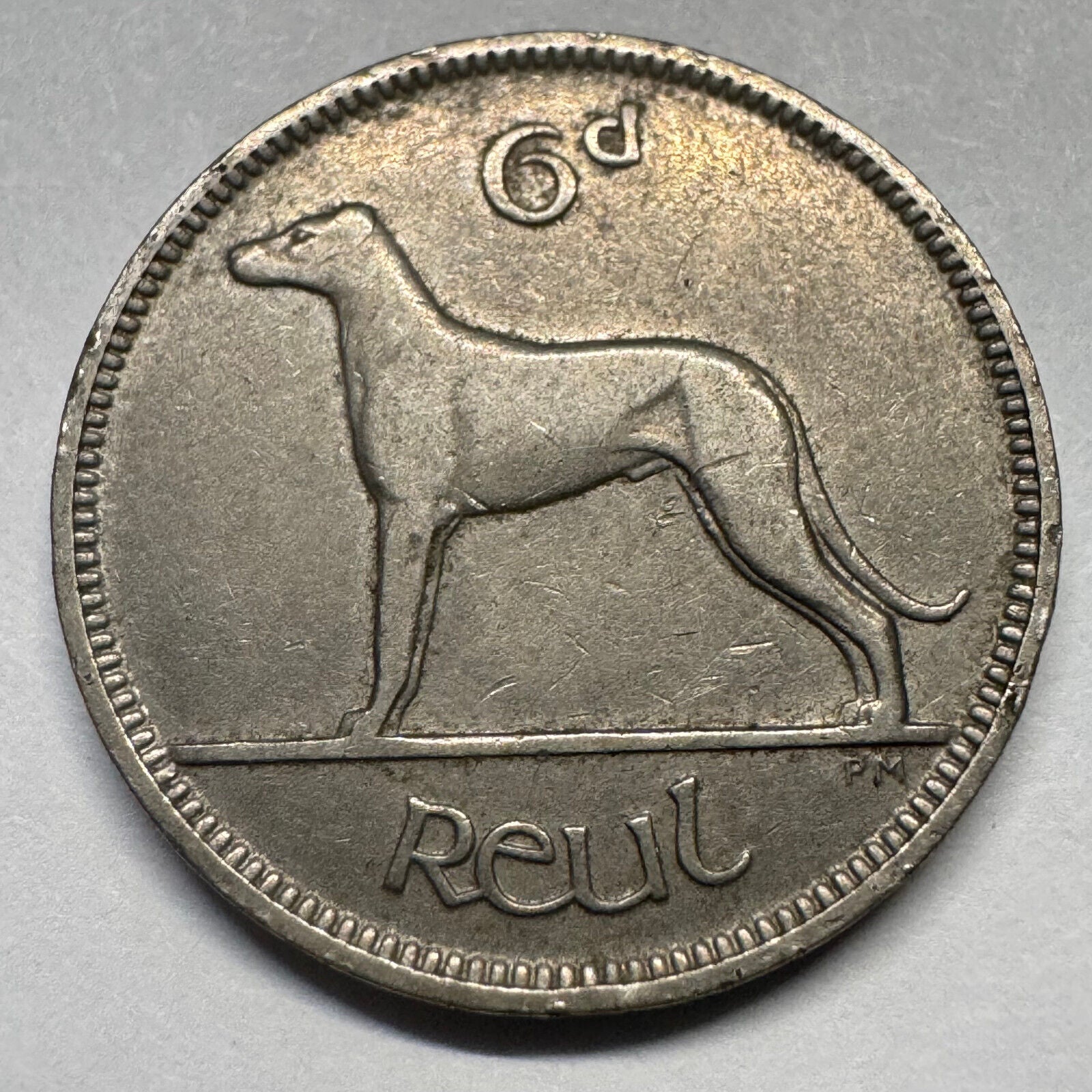 1928 Ireland 6 Pence - Beautiful Coin - #A-073