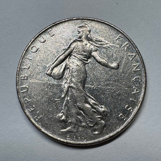 1991 France 1 Franc - Beautiful Coin - #B-049