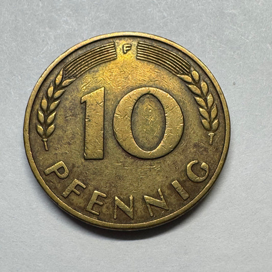 1949 Germany 10 Pfennig - Beautiful Coin - #B-031
