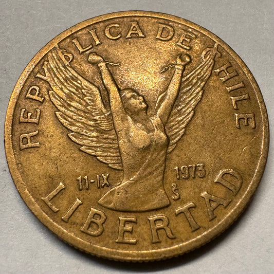 1988 Chile 10 Pesos - Beautiful Coin - #A-060