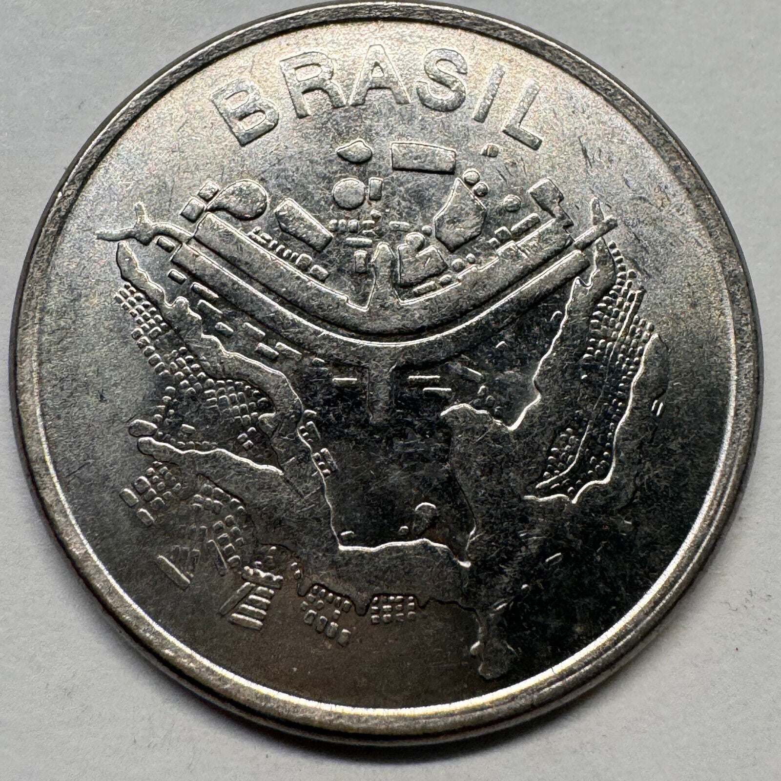 1982 Brazil 50 Cruzeiros - Beautiful Coin - #A-032
