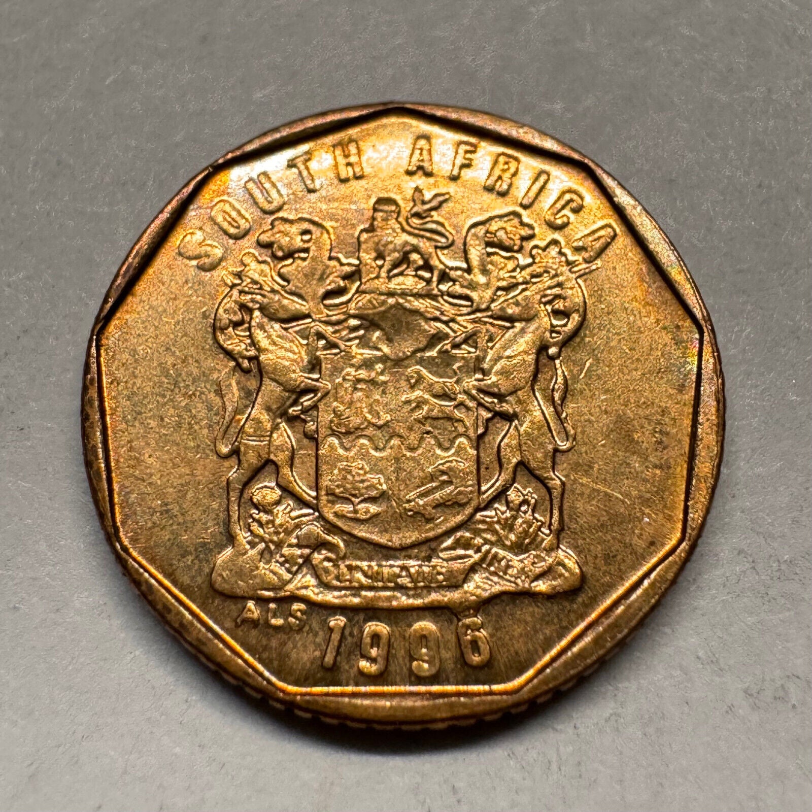 1996 South Africa 10 Cents - Beautiful Coin - #A-029