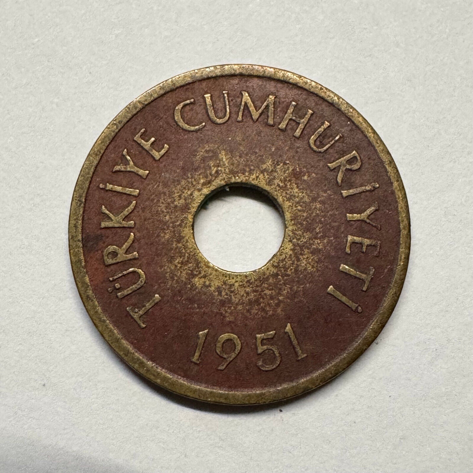 1951 Turkey 1 Kurus - Beautiful Coin - #B-038