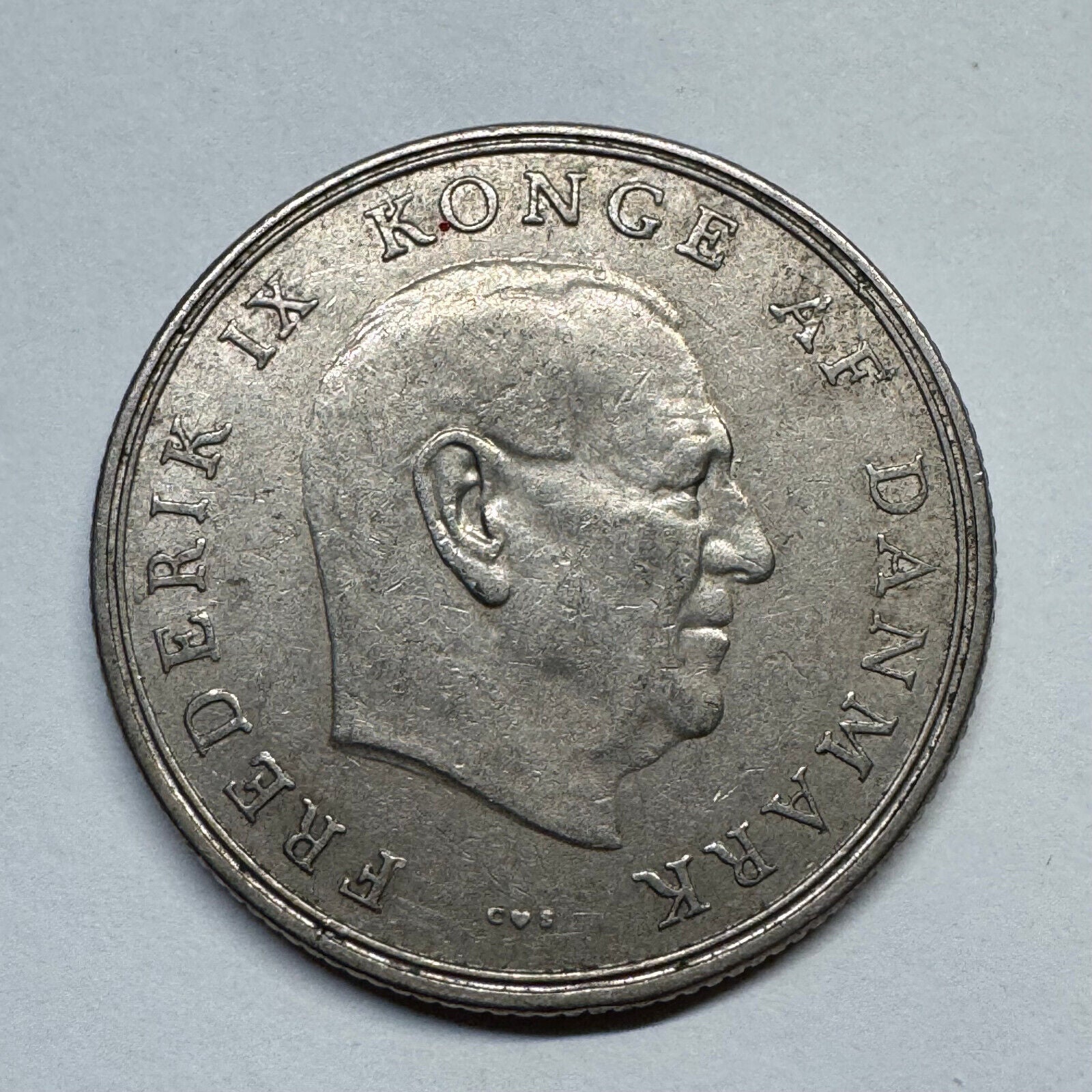 1962 Denmark 1 Krone - Beautiful Coin - #B-055