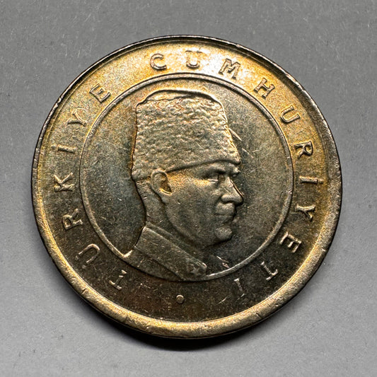 2005 Turkey 10 Yeni Kurus - Beautiful Coin - #A-022