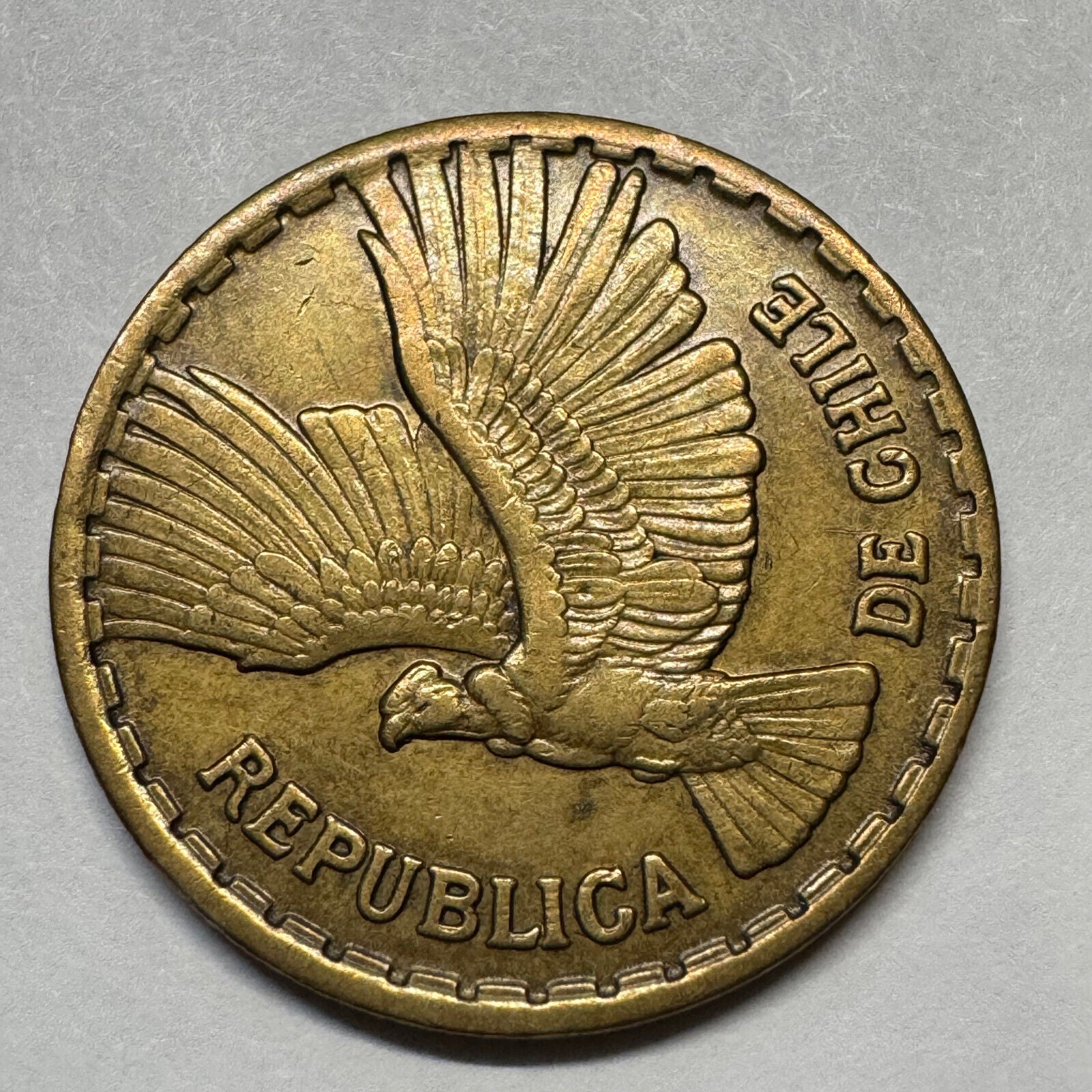 1966 Chile 5 Centesimos - Beautiful Coin - #B-032