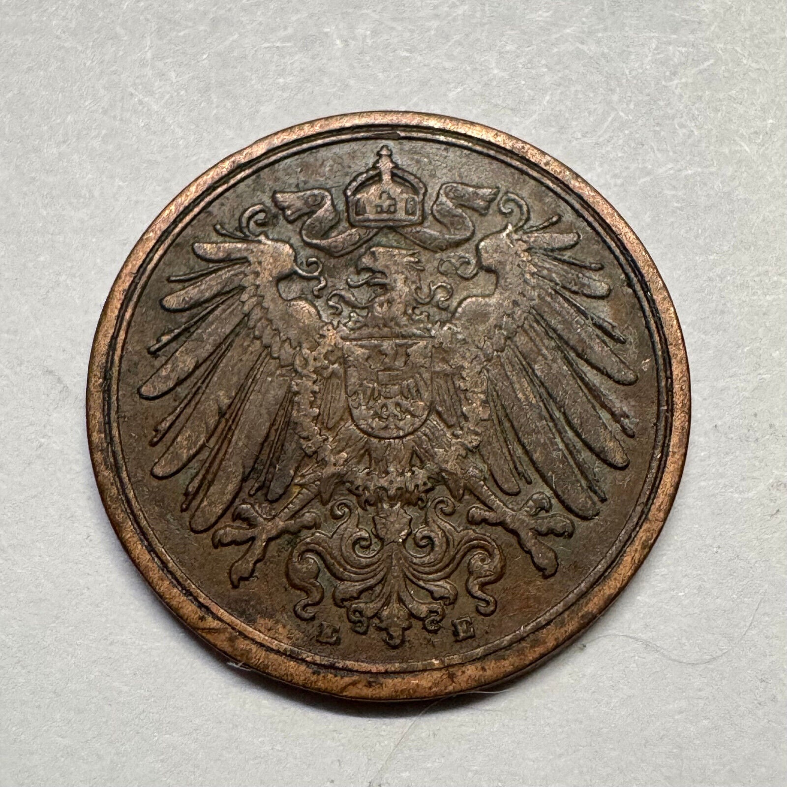 1894 Germany 1 Pfennig - Beautiful Coin - #A-090