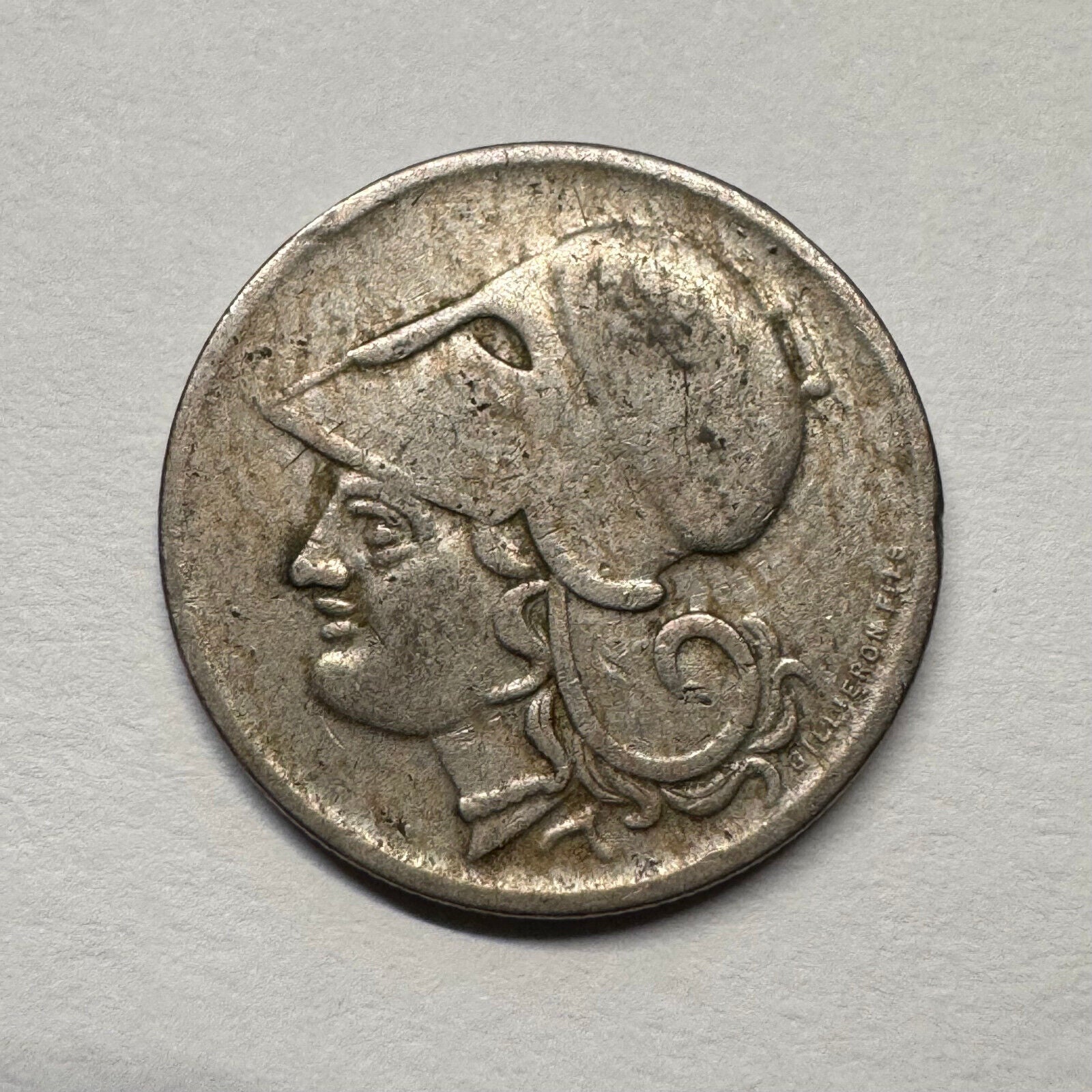 1926 Greece 50 Lepta - Beautiful Coin - #B-056