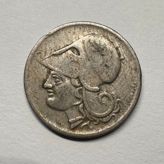1926 Greece 50 Lepta - Beautiful Coin - #B-056