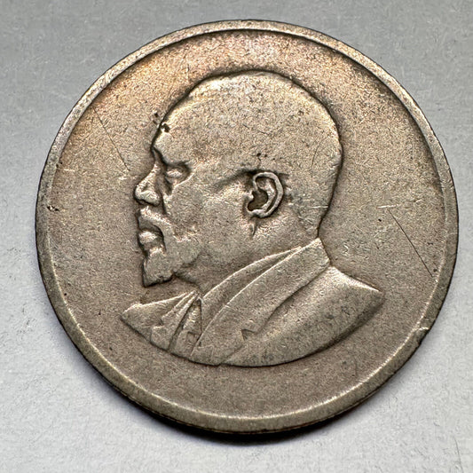1967 Kenya 50 Cents - Beautiful Coin - #A-023