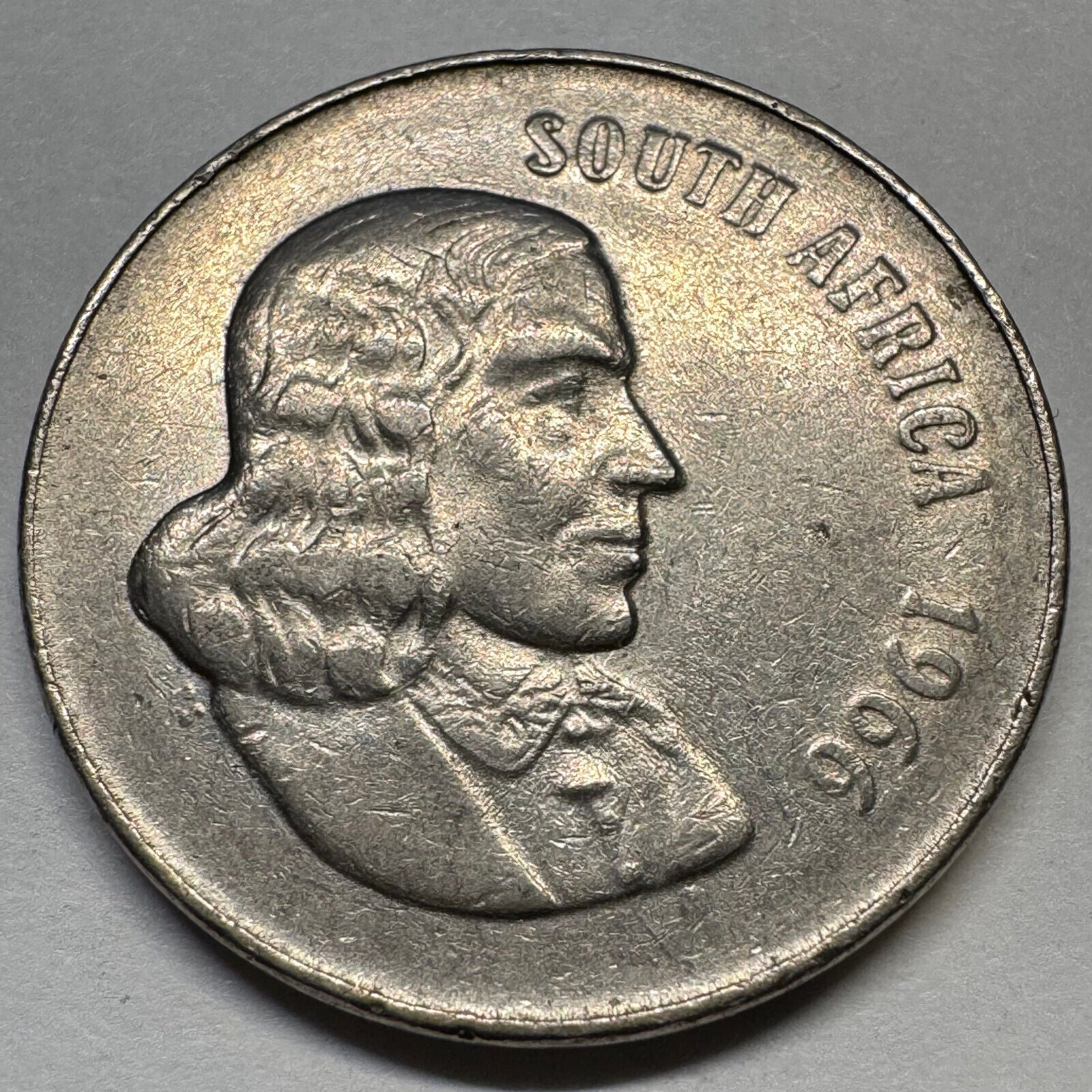 1966 South Africa 50 Cents - Beautiful Coin - #A-076