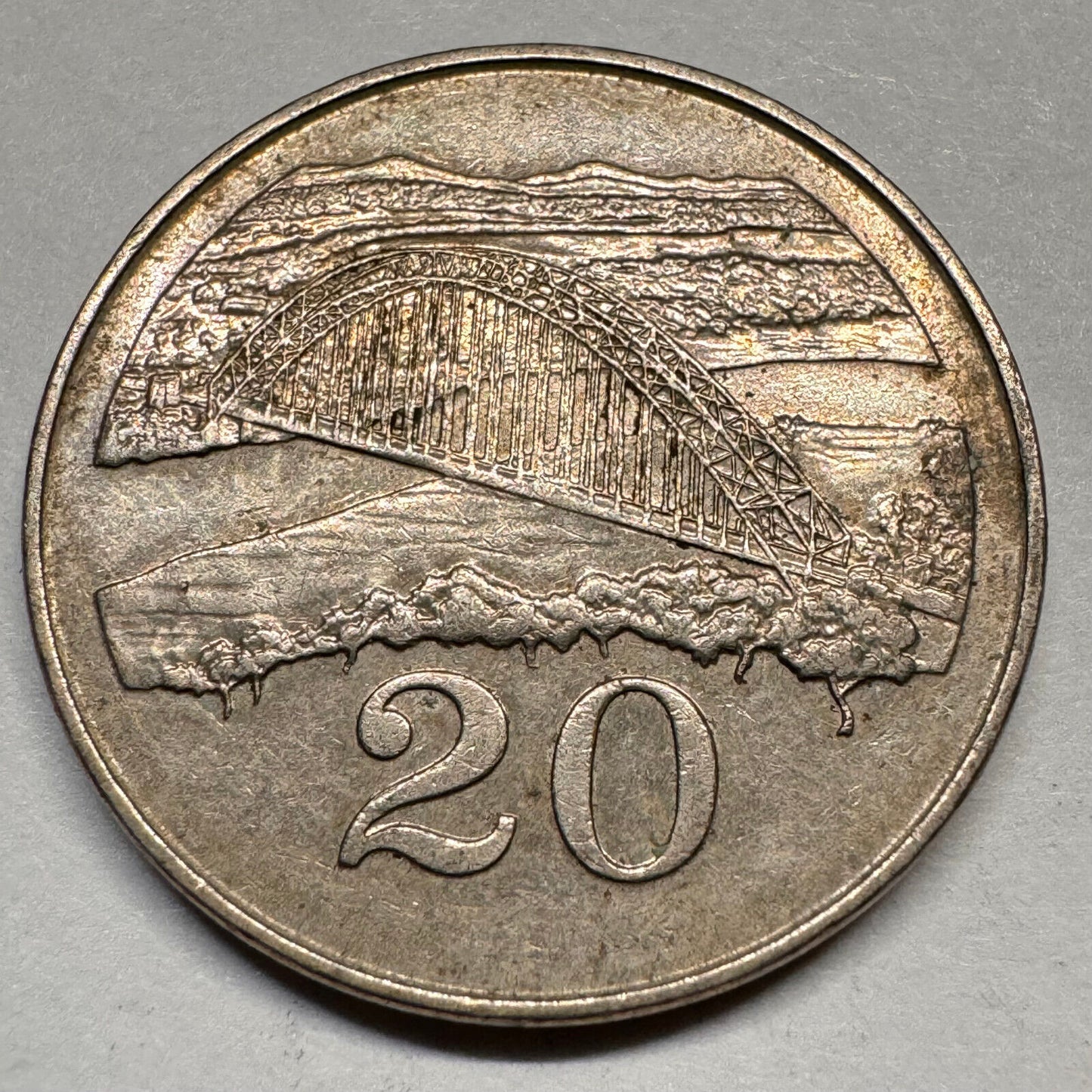 1980 Zimbabwe 20 Cents - Beautiful Coin - #A-045